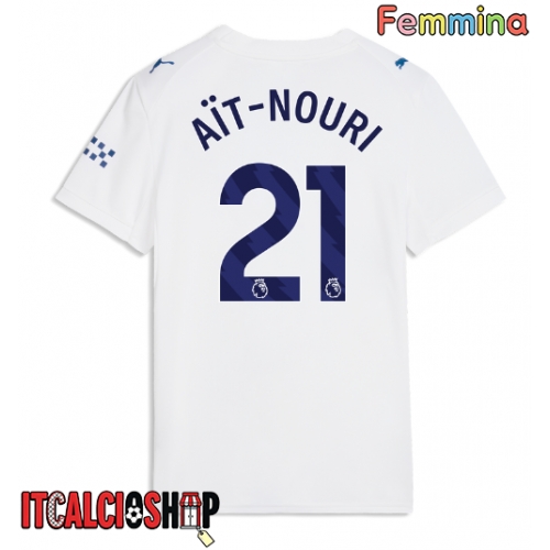 Manchester City Rayan Ait-Nouri #21 Terza Maglia Femmina 2026-27 Manica Corta